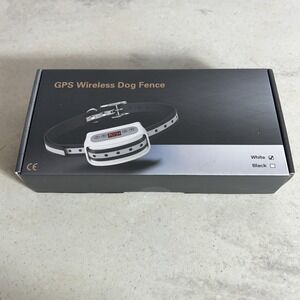 Blingbling Petsfun GPS Wireless Dog Fence System, White